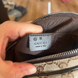 Сумка Гуччи черная - фото 4