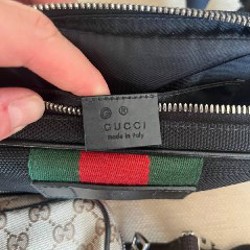 Сумка Гуччи черная - фото 5