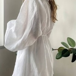 Рубашка белая - фото 3