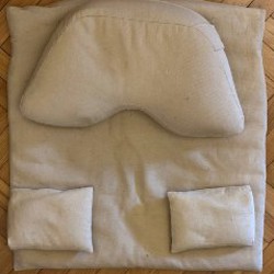 Коврик для йоги каучуковый - фото 1