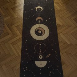 Коврик для йоги каучуковый - фото 3