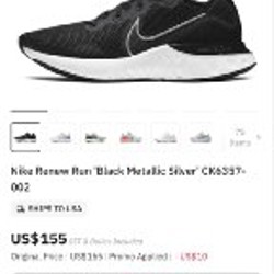Беговые мужские кроссовки Nike Renew Run - фото 7