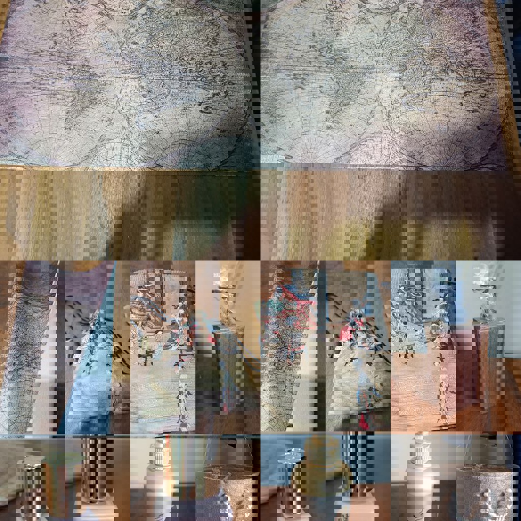 Старинная карта