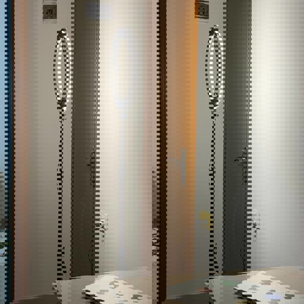 LED кольцевая лампа