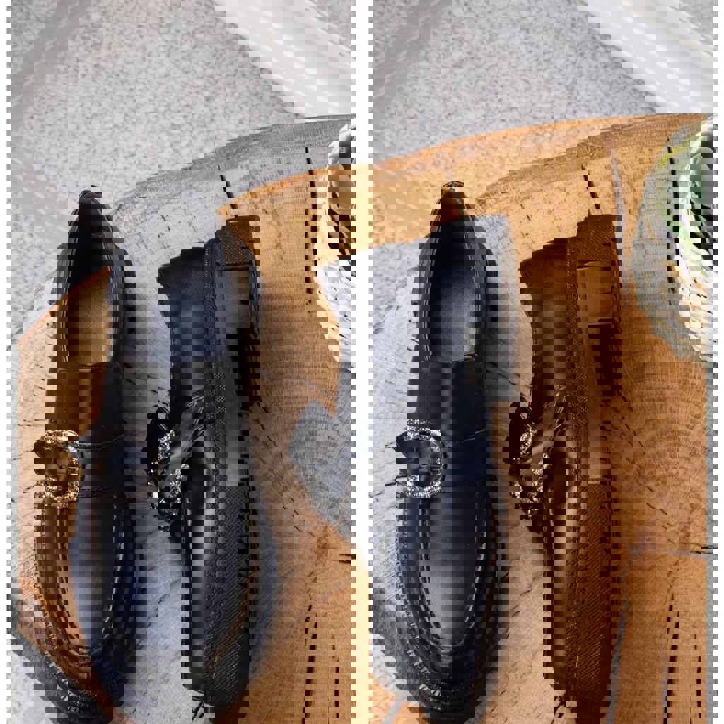 Лоферы из искусственной кожи