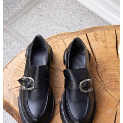 Лоферы из искусственной кожи - фото 2