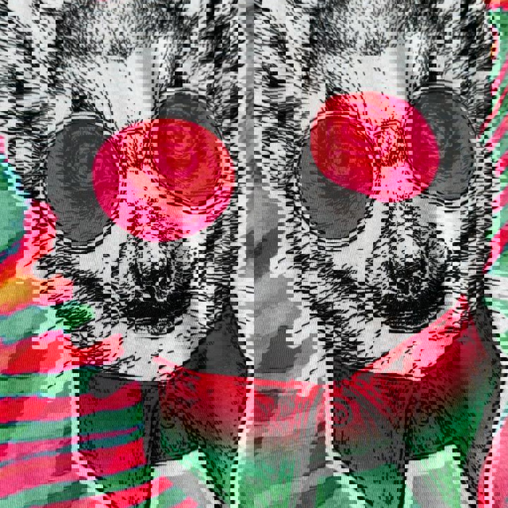 Футболка с лемуром