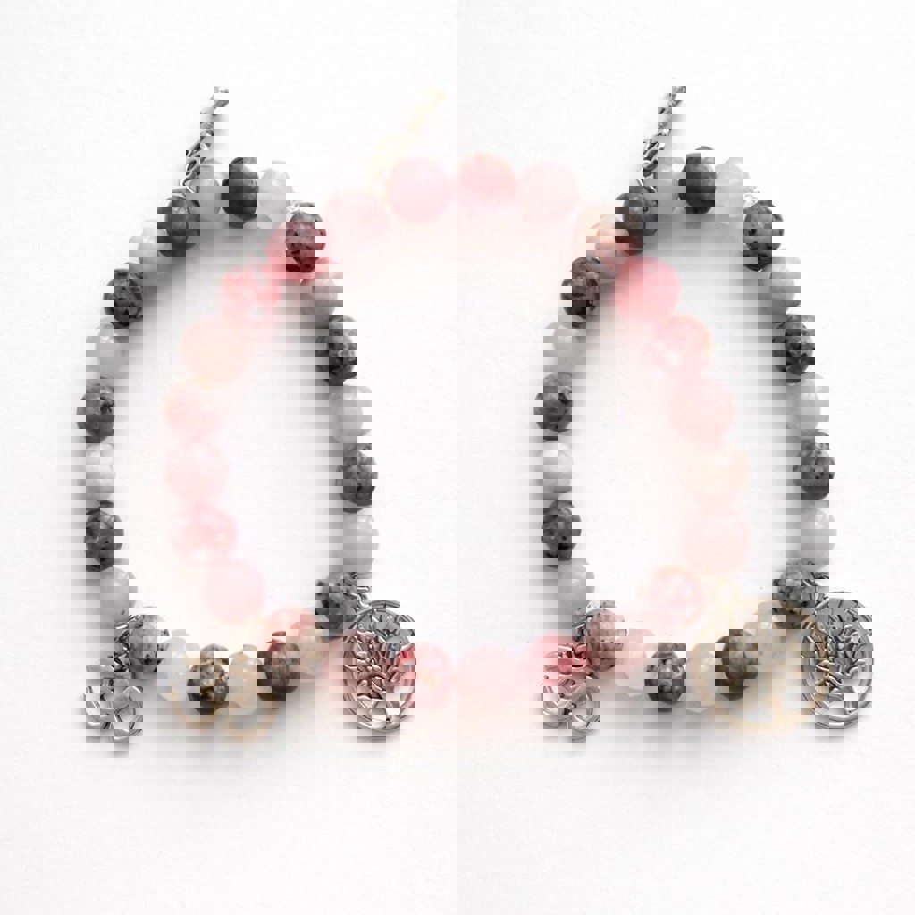 Ловушка для камней с титановым кварцем (макраме)