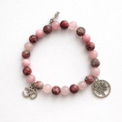 Ловушка для камней с титановым кварцем (макраме) - фото 1