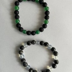 Ловушка для камней с титановым кварцем (макраме) - фото 5