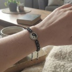 Браслет макраме «Инь Янь» - фото 2