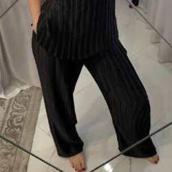 Джинсы синие - фото 9