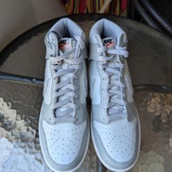 Кроссовки Nike Dunk Hi Retro University - фото 2