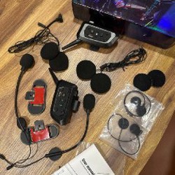 Мотогарнитура интерком V6 plus - фото 2