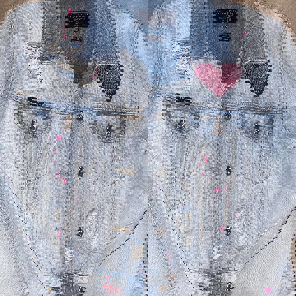 Укороченная джинсовка Philipp Plein