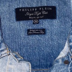 Укороченная джинсовка Philipp Plein - фото 2