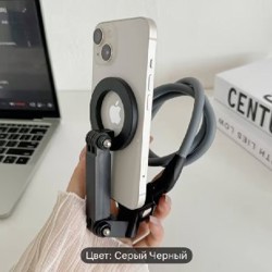 Магнитный держатель для телефона на шею - фото 2