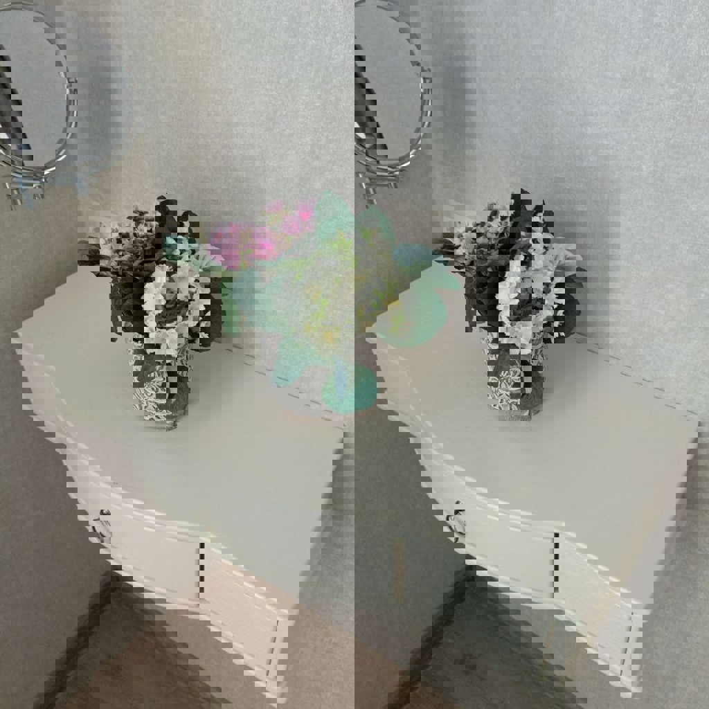 Консоль подвесная/туалетный столик