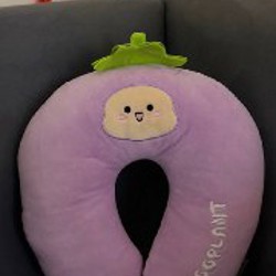 Подушка баклажан - фото 2