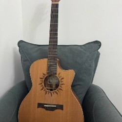 Акустическая электро-гитара Baton Rouge X1C/GAC Sun - фото 9