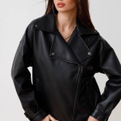 Кожанка оверсайз - фото 2