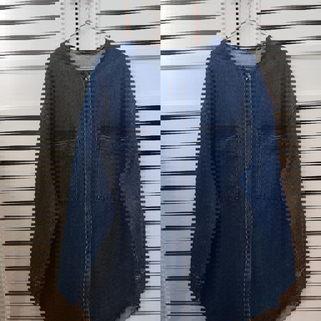 Рубашка джинсовая женская