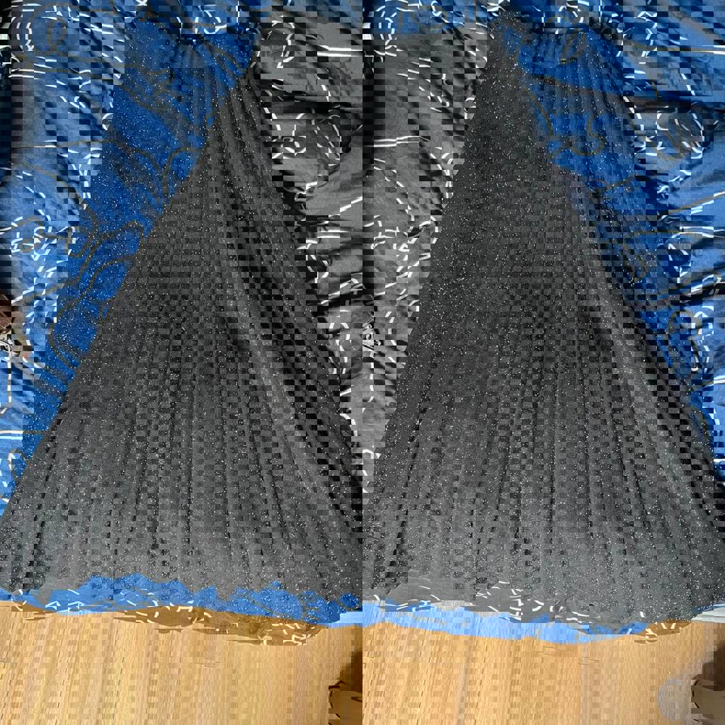 Юбка женская A-силуэт с блестками