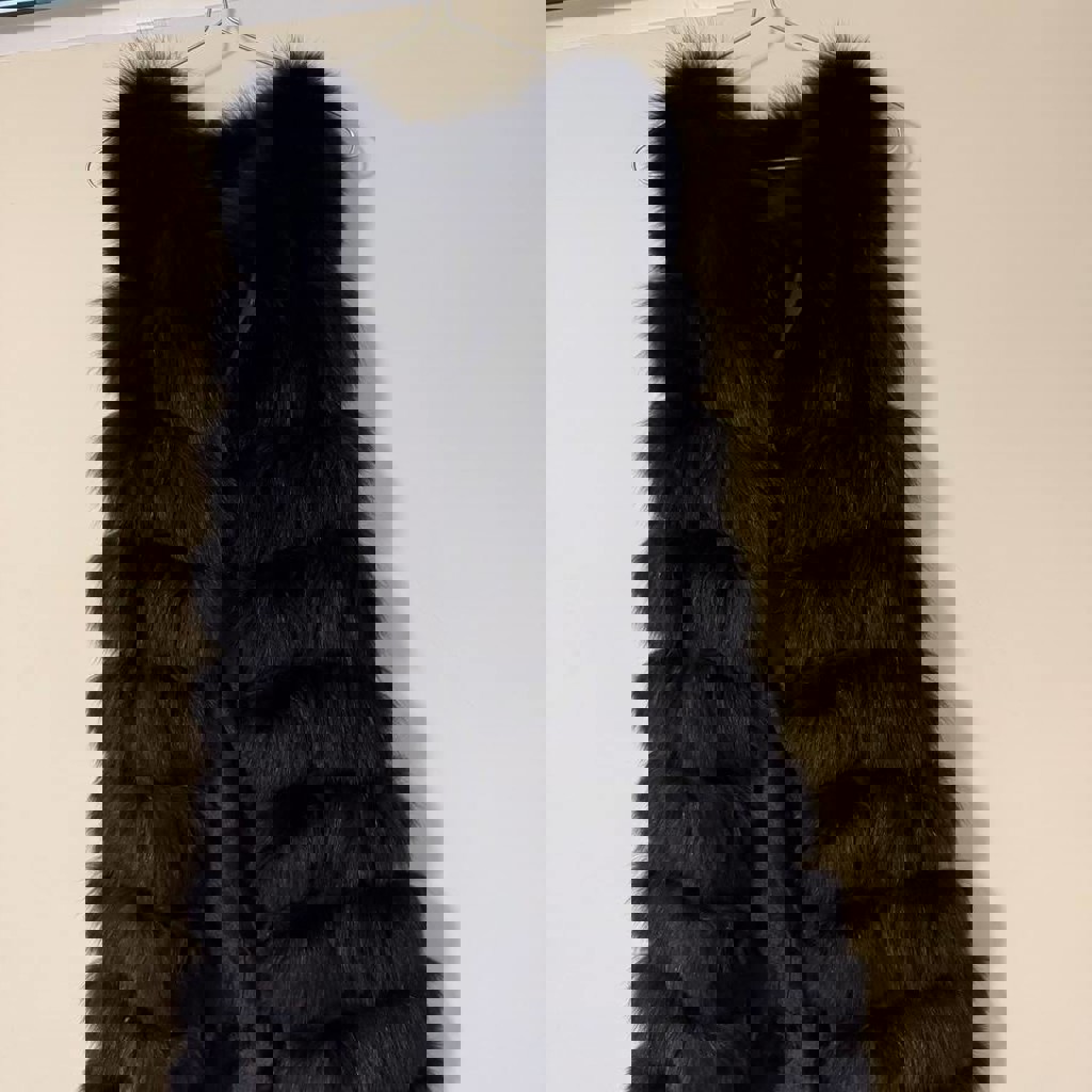 Жилет из песца