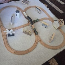 Деревянный поезд Mega size - фото 4