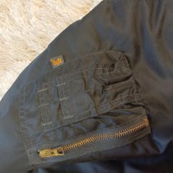 Винтажный бомбер Alpha Industries MA-1 - фото 7