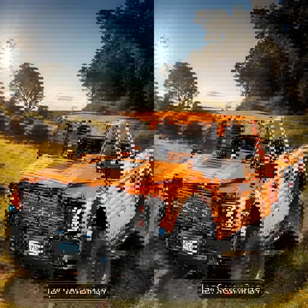 Сборный конструктор автомобиля пикап