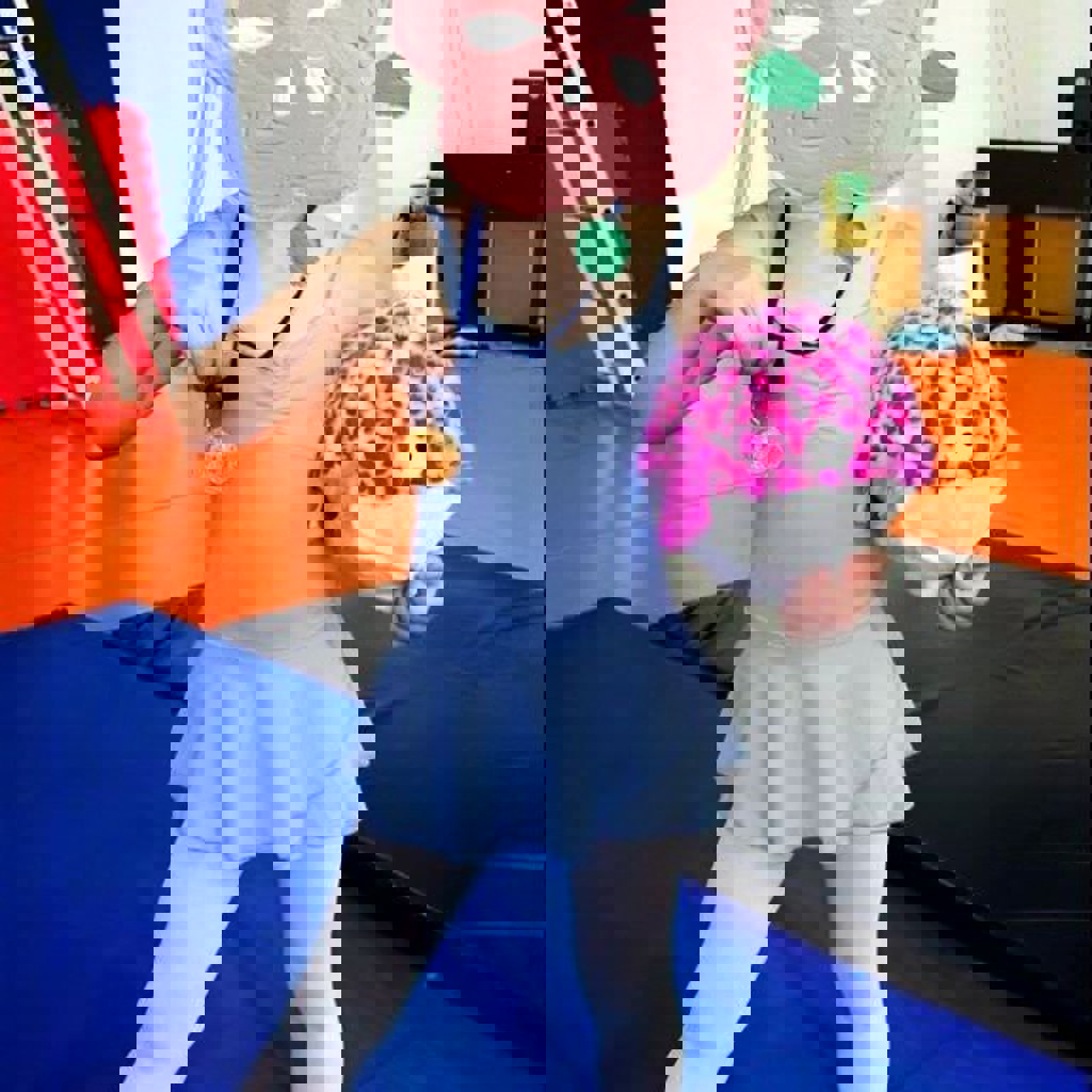 Гимнастический купальник и колготки