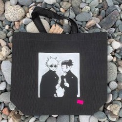 Шоппер, ручная роспись - фото 2