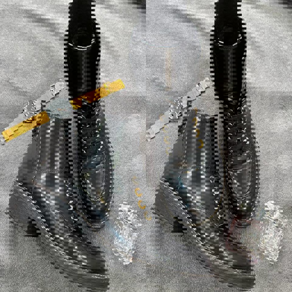 Брутальные ботинки-лоферы