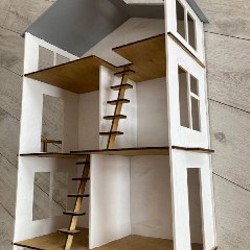 Деревянный домик для кукол - фото 2