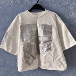 Брюки скини серебристые - фото 2