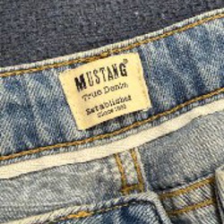 Джинсы Mustang серые - фото 2