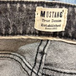 Джинсы Mustang серые - фото 4