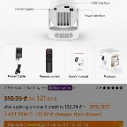 Проектор MacCubic HY300 pro+ - фото 2