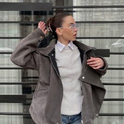 Куртка замшевая - фото 4