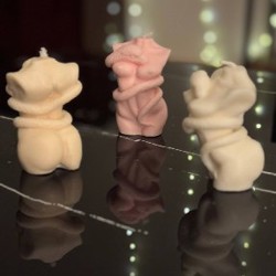 Фигурные свечи тело девушки - фото 1