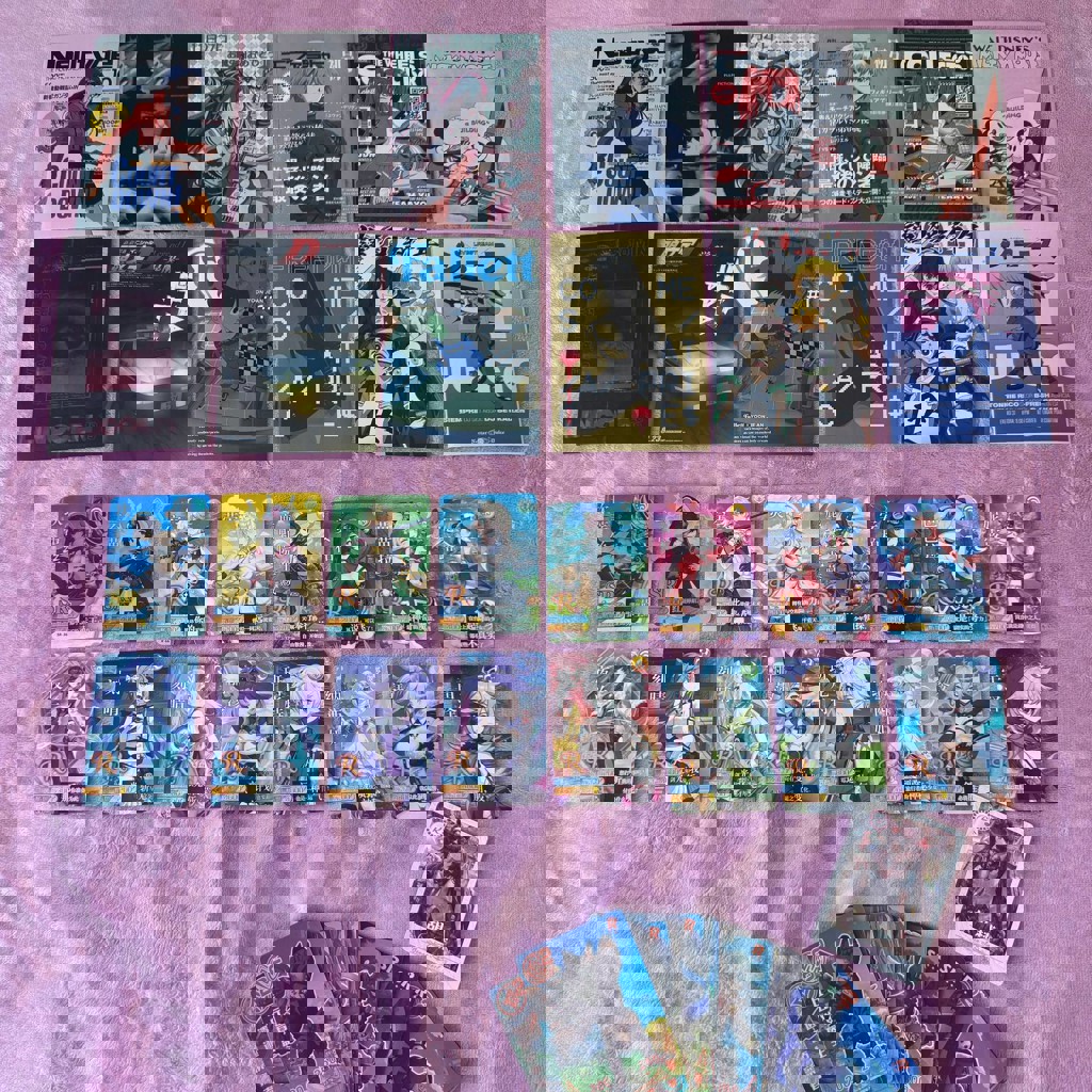 Мини-постеры и карточки Genshin Impact