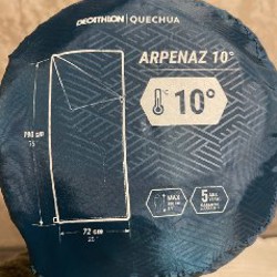 Синтетический спальный мешок Forclaz Trek 500 - фото 7