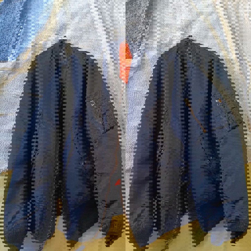 Винтажный бомбер Alpha Industries MA-1