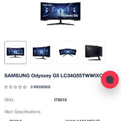 Монитор Samsung Odyssey G5 G55T - фото 5