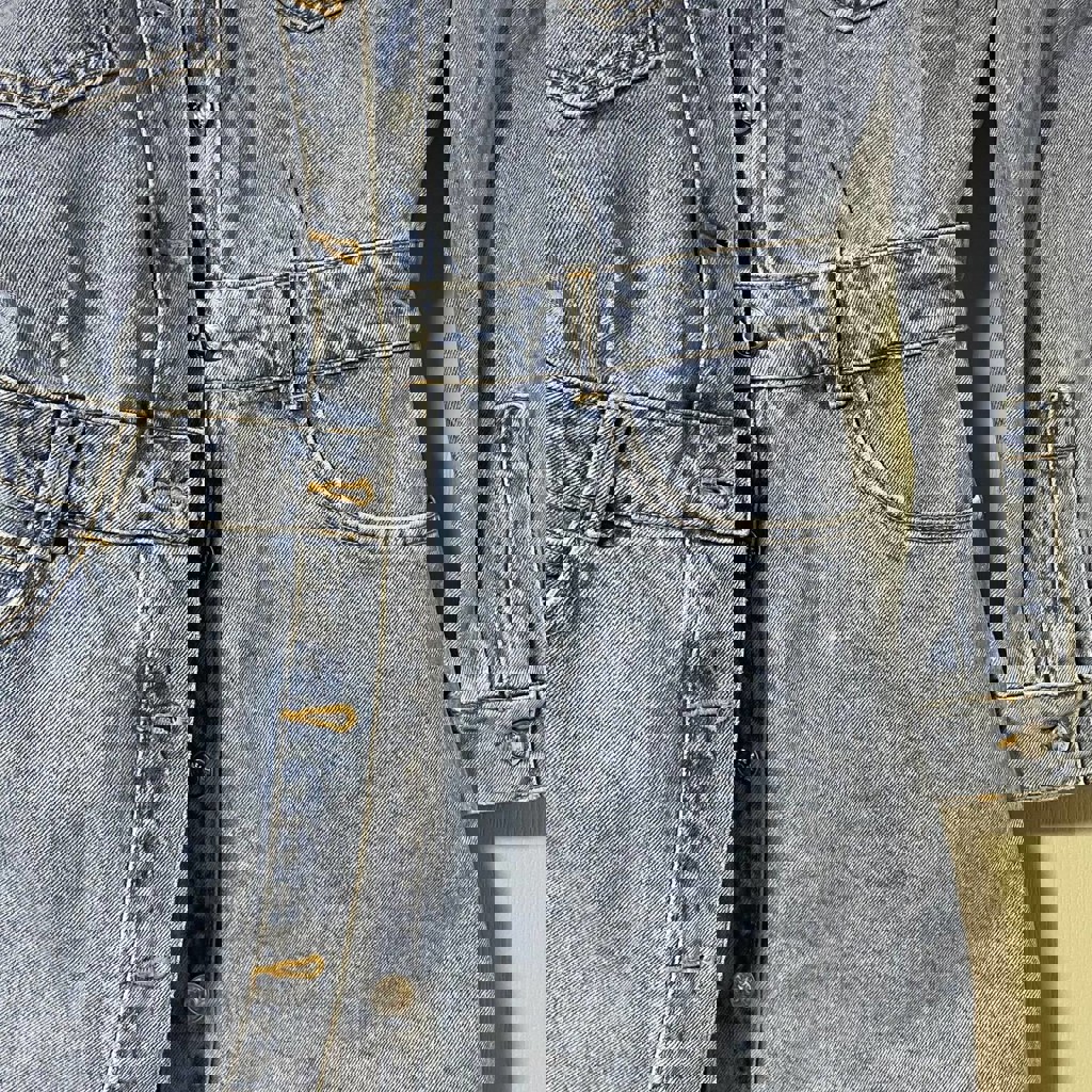 Джинсовое платье