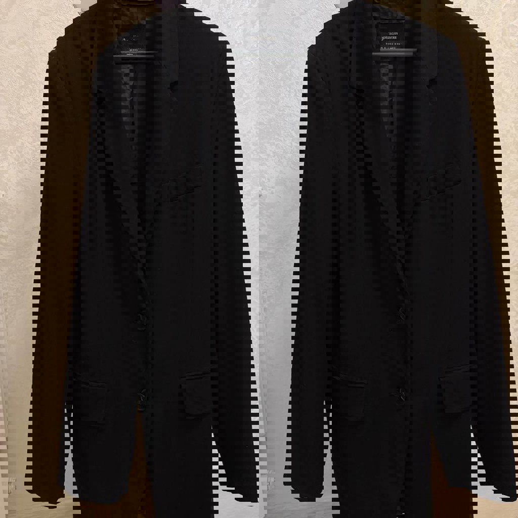 Черный базовый пиджак