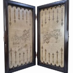 Нарды ручной работы 40х25 см - фото 2