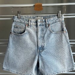 Шорты ZARA Mom-fit - фото 2