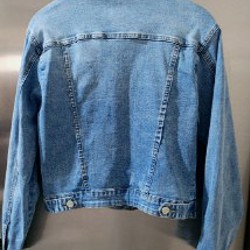 Джинсовый пиджак для девочки - фото 2
